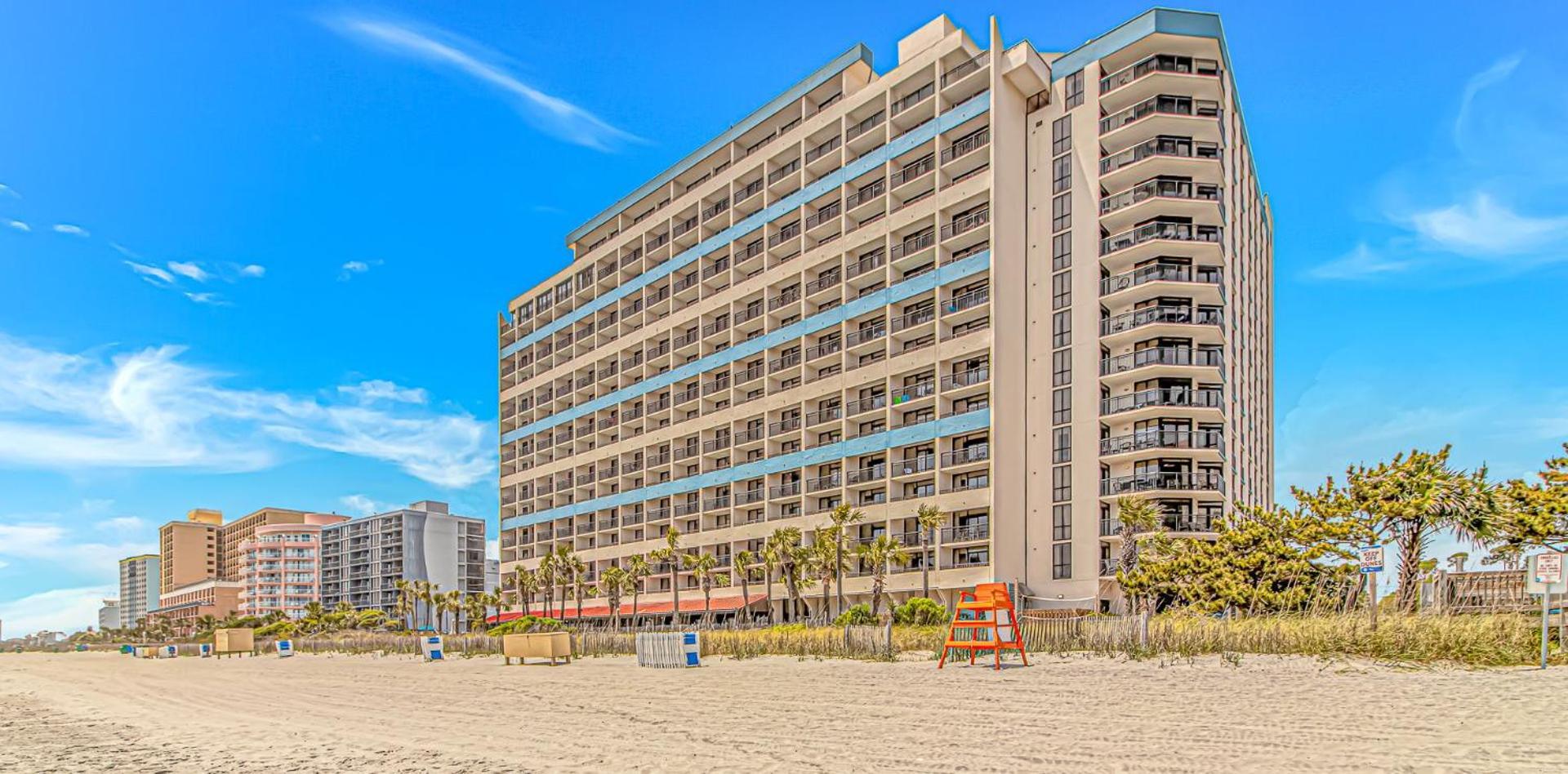 Oceanfront 3BR 2BA Condo Ocean Reef 1421 Myrtle Beach Exterior foto
